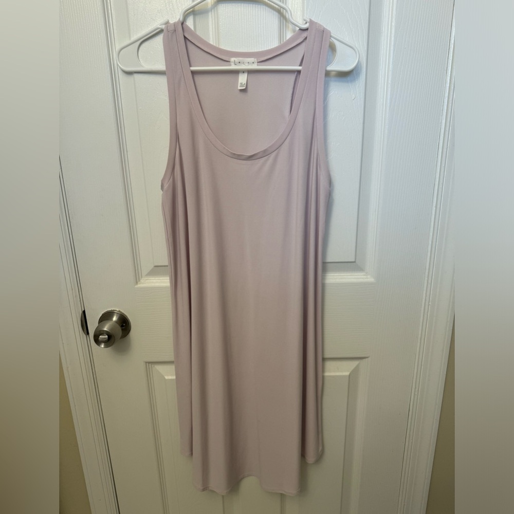 Leith Lilac Racerback Mini Dress Size Medium